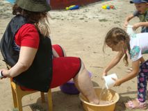Игра "Водичка, водичка "